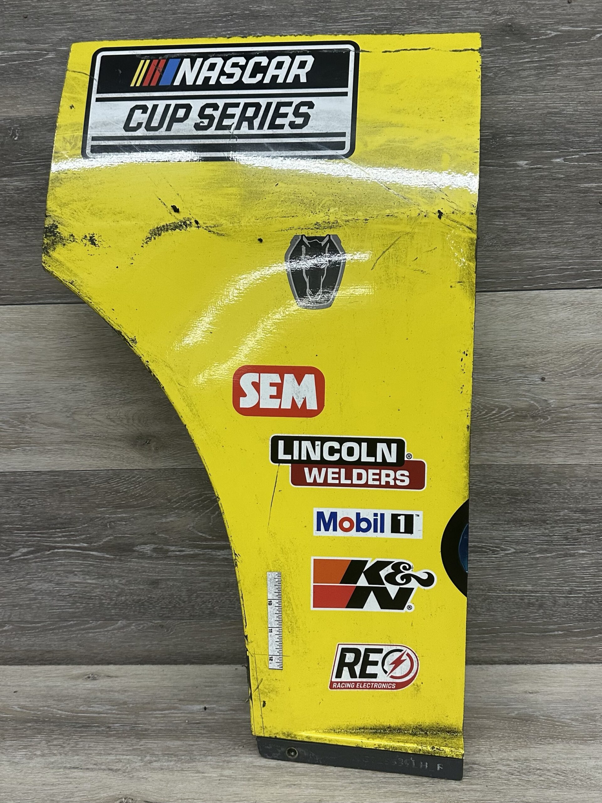 NASCAR #34 Todd Gilliland 2026 Race Used LJS Phoenix FRM Contingency Panel