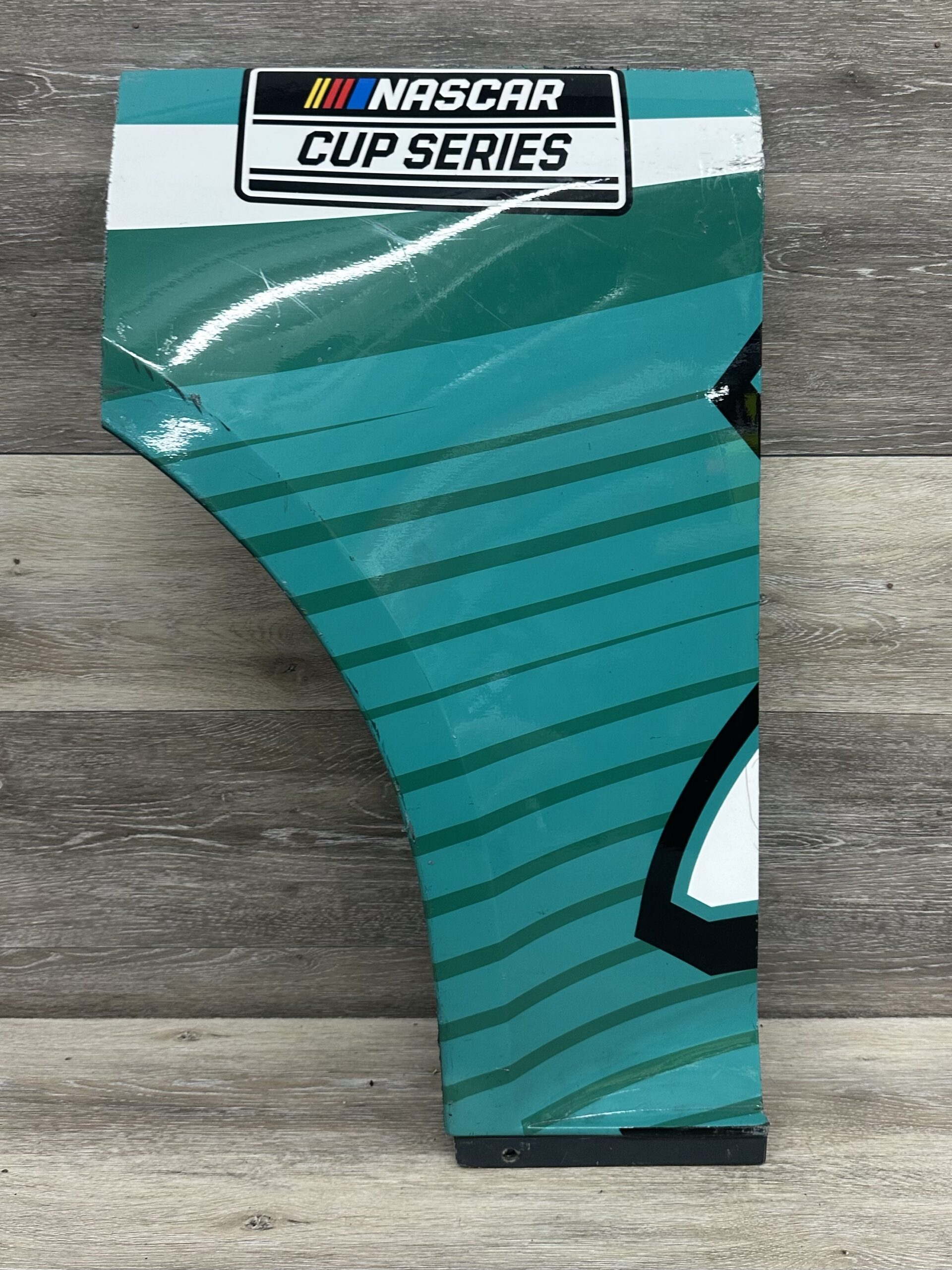 NASCAR #71 Zane Smith 2024 Race Used WellCare Spire Contingency Panel