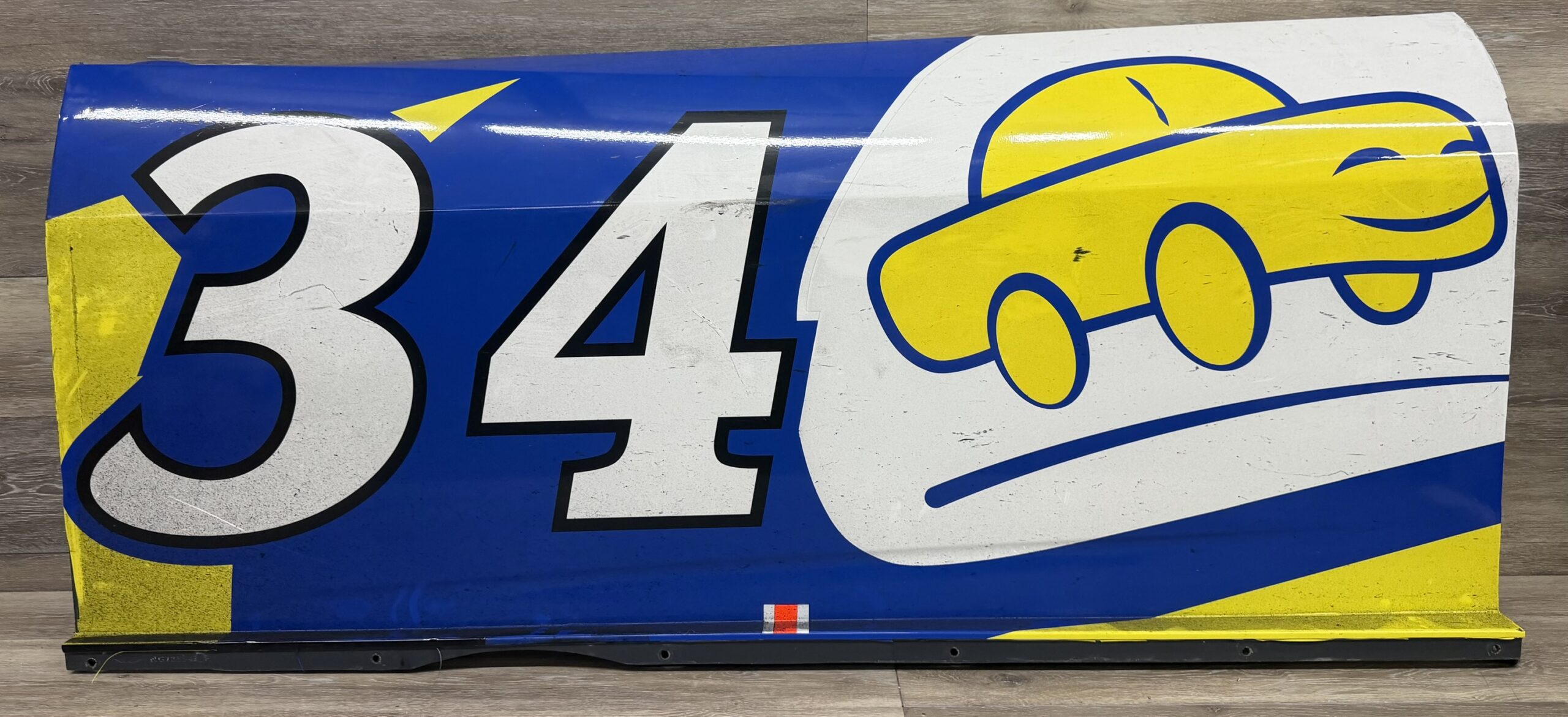 NASCAR #34 Todd Gilliland 2026 Race Used Nucar Door Panel- Louden