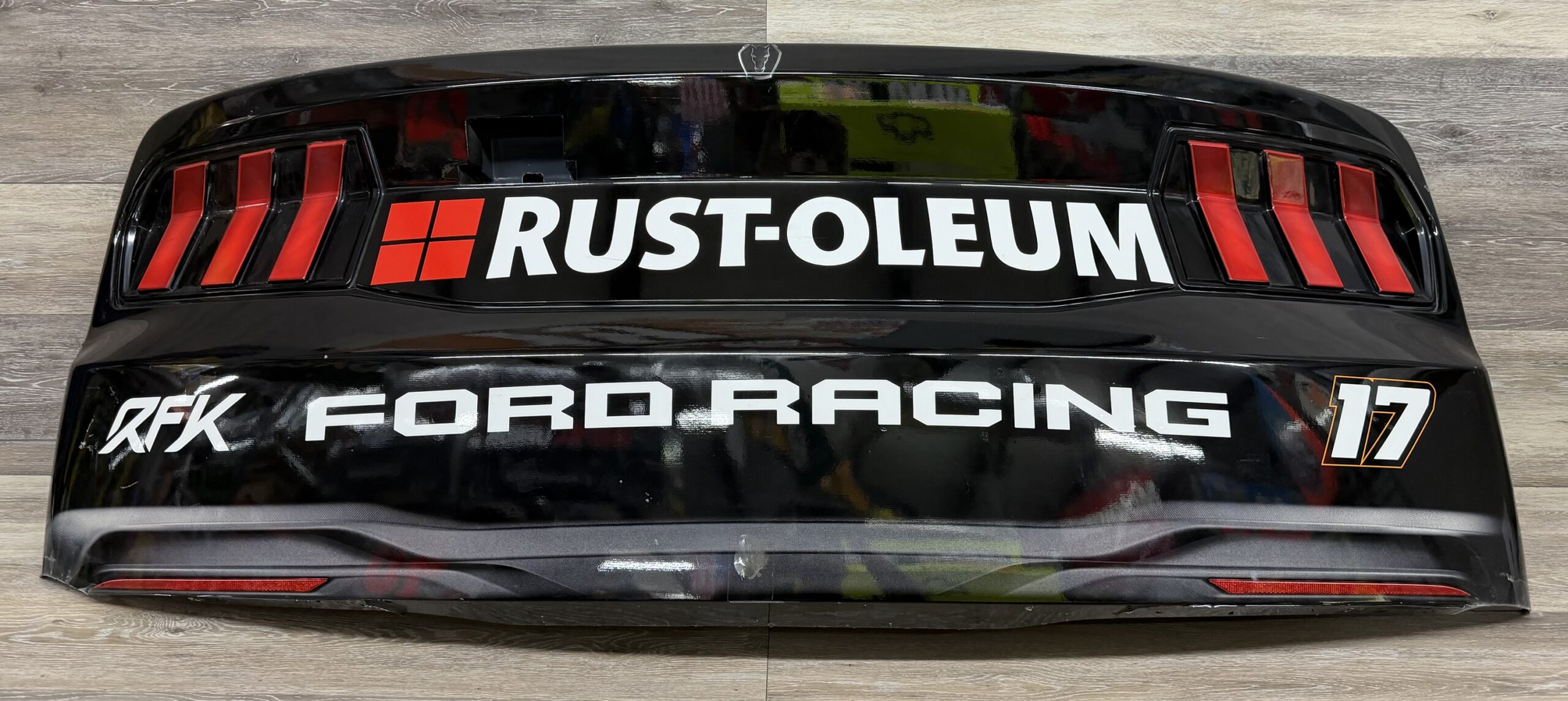 NASCAR #17 Chris Buescher 2026 Race Used Body Guard Rear Bumper