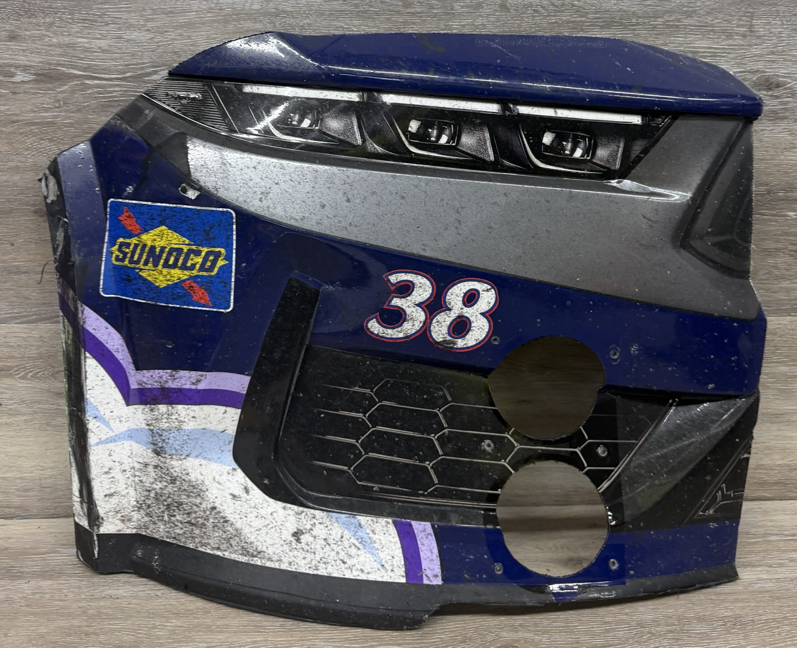 NASCAR #38 Zane Smith 2026 Race Used Dream Machine Corner Nose- Darlington