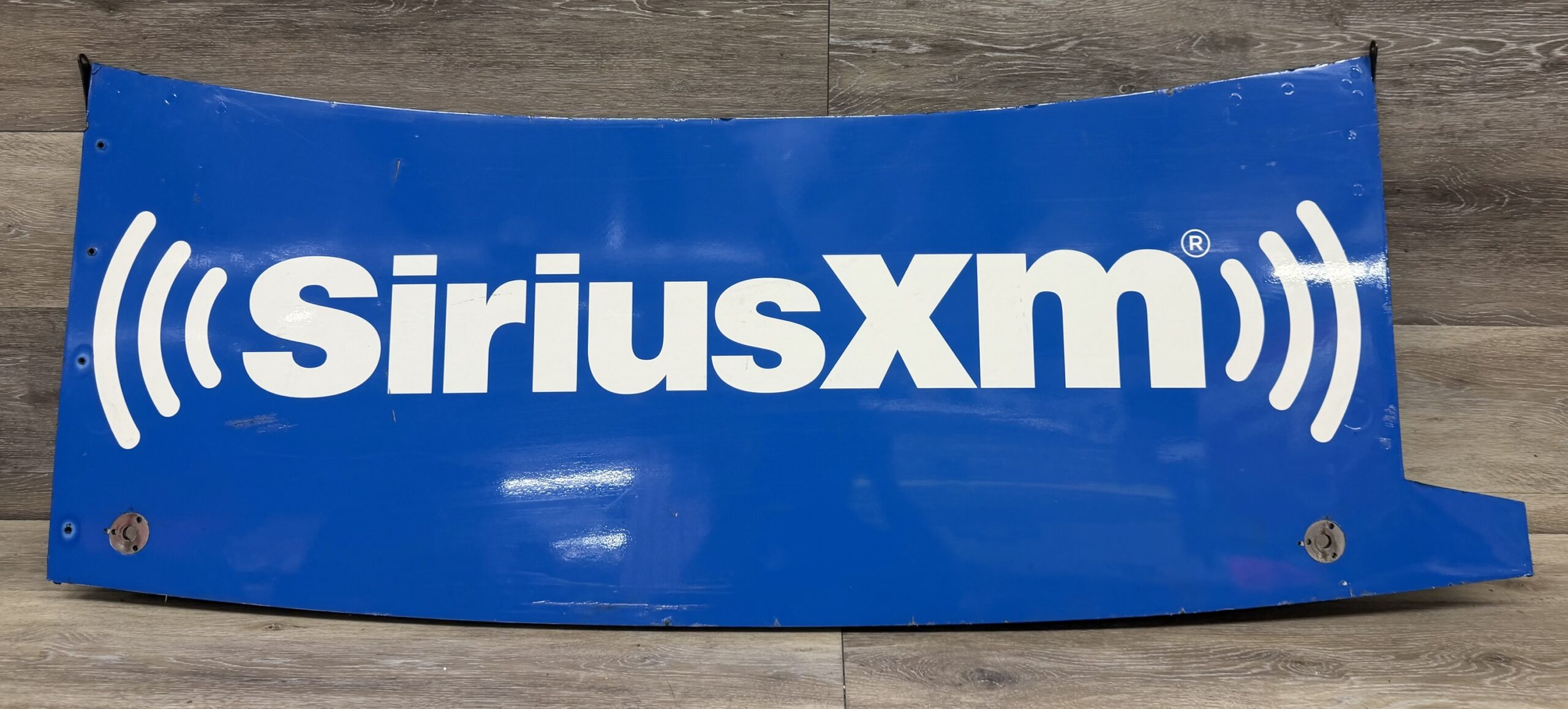 NASCAR #20 Christopher Bell 2021 Race Used Sirius XM Decklid