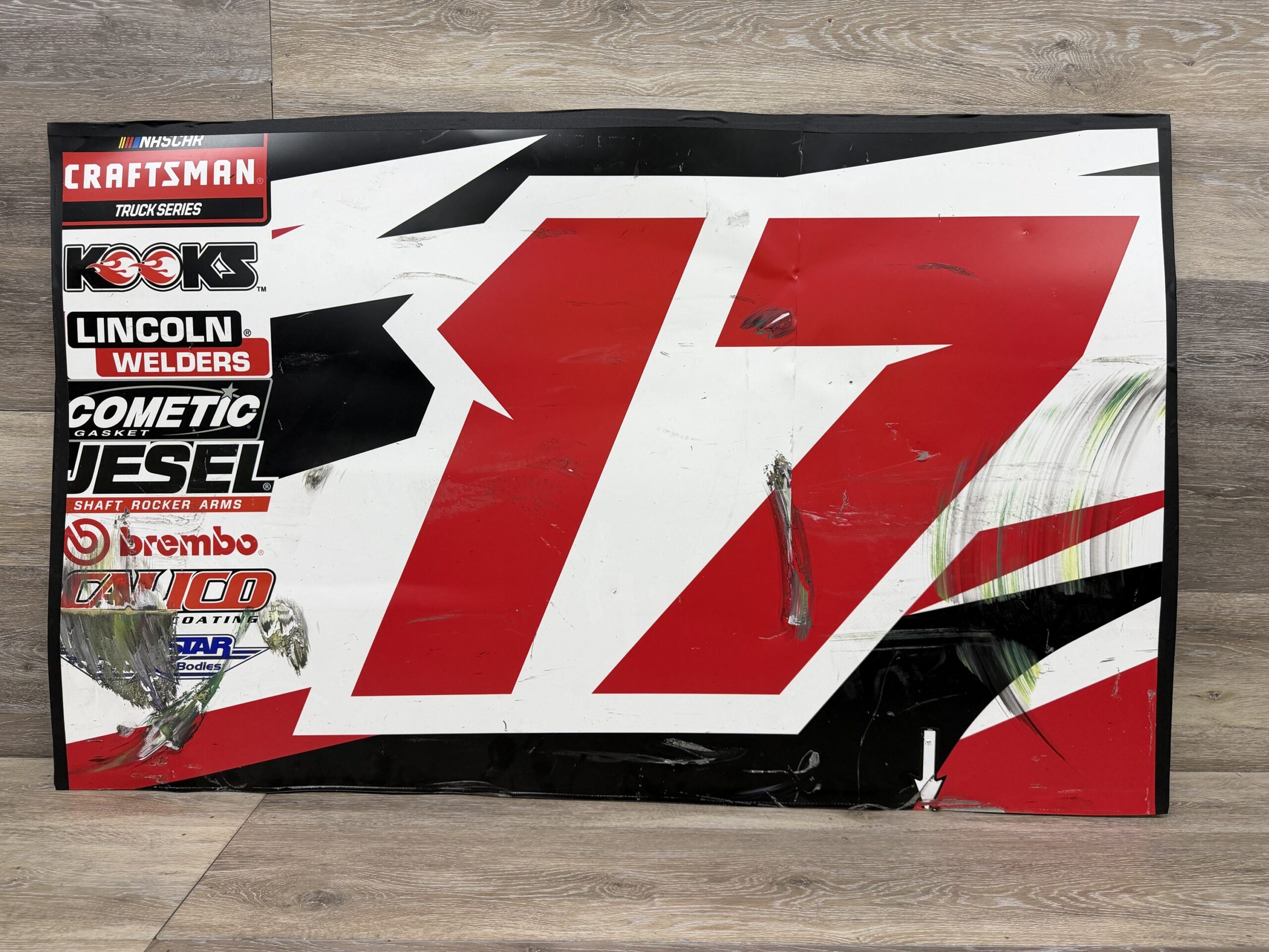 NASCAR #17 Gio Ruggiero 2026 Door Panel Tricon Garage
