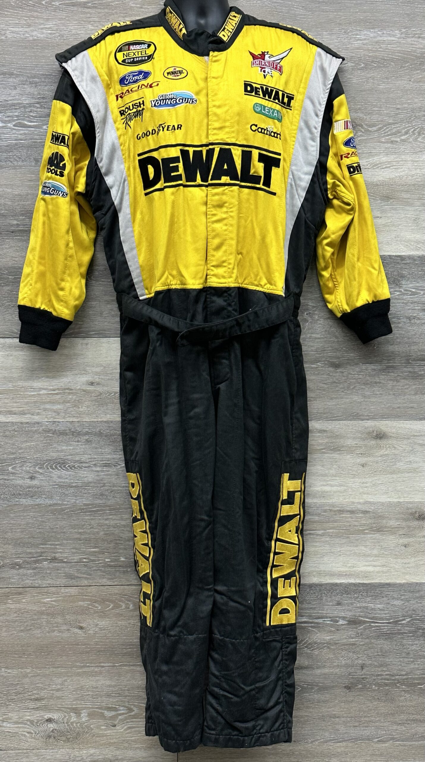 NASCAR Roush Racing Team Issued DEWALT Firesuit C44-W34-L26