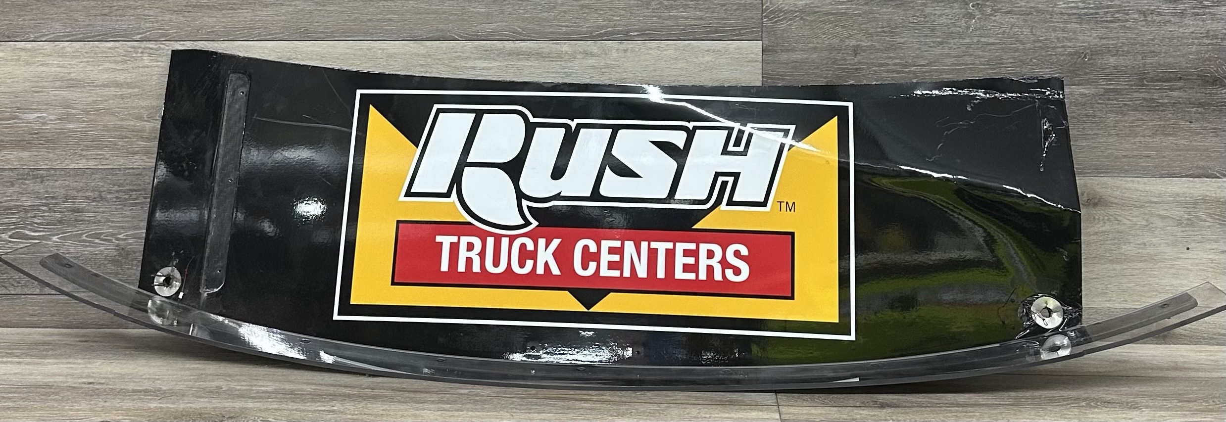 NASCAR #4 Noah Gragson 2026 Race Used Rush Truck Centers Deck Lid- Las Vegas