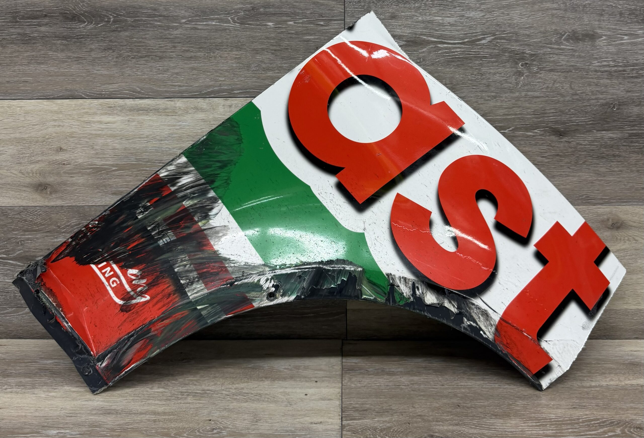 NASCAR #6 Brad Keselowski 2026 Race Used Castrol Qtr. Panel