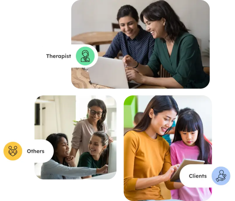 Theratech Transforming Therapy With Innovative Digital Solutions - Professional Colorful Background - Desktop