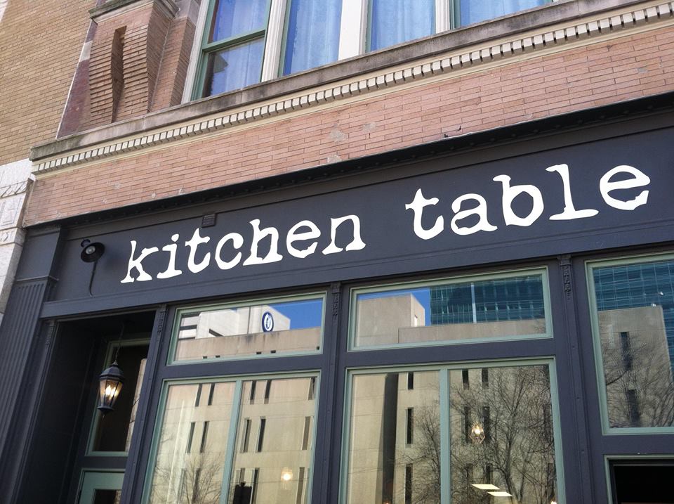 Kitchen Table Steps Back The Reader