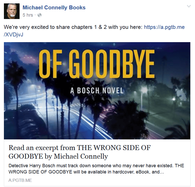 thumbnail image 2 of The Wrong Side Of Goodbye – A Harry Bosch Novel By Michael Connelly – Very Good Condition 2 of 4