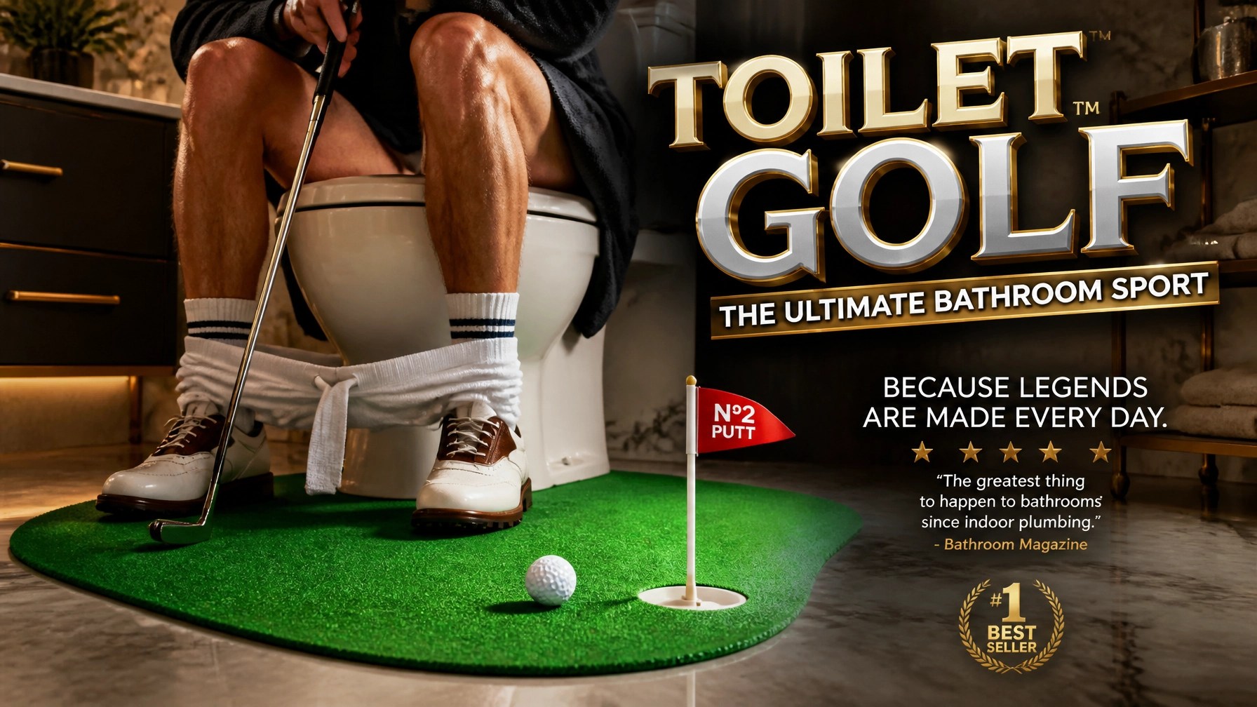 Play a round while you sit down