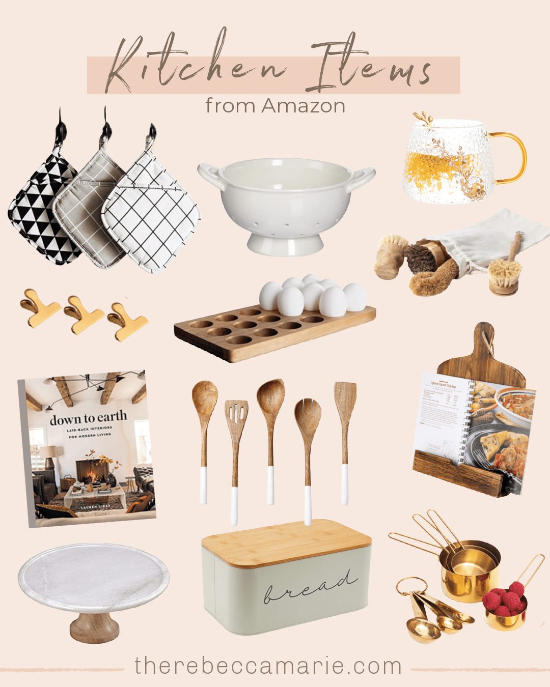 Rustic Kitchen Items from Amazon REBECCA MARIE
