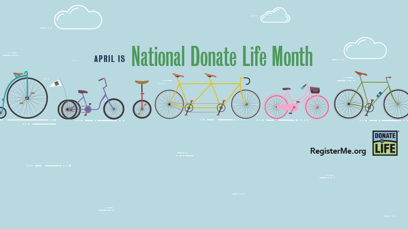 April is National Donate Life Month