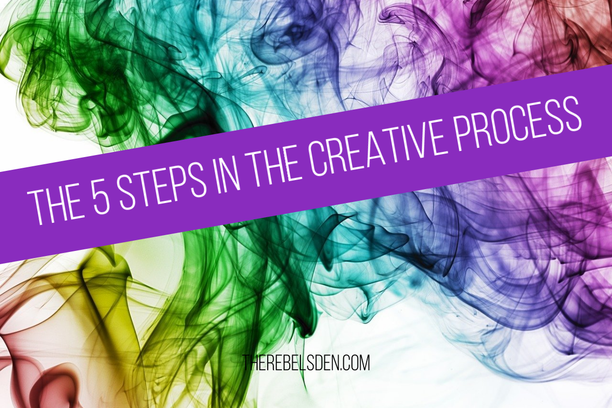 THE 5 STEPS IN THE CREATIVE PROCESS