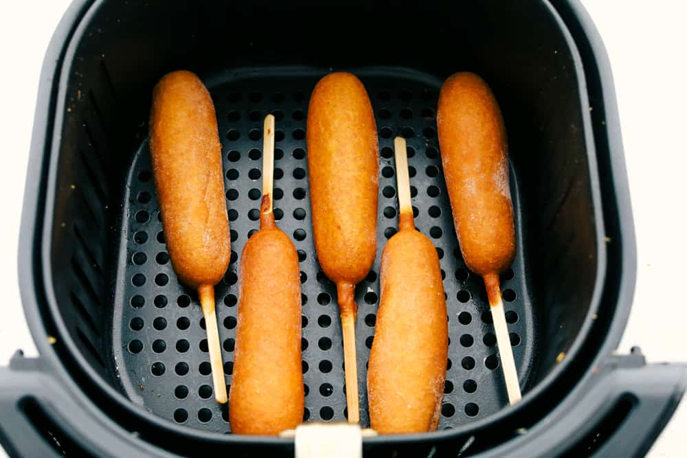 Air fryer corn dogs from frozen