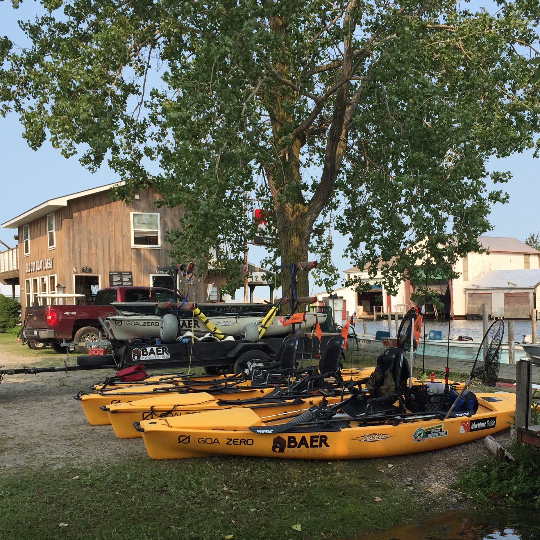 Long Point Bay, Kayak Fishing, BAER Fishing Adventures, Hobie, Pro Angler 14, Old Cut, Lake Erie, Norfolk County