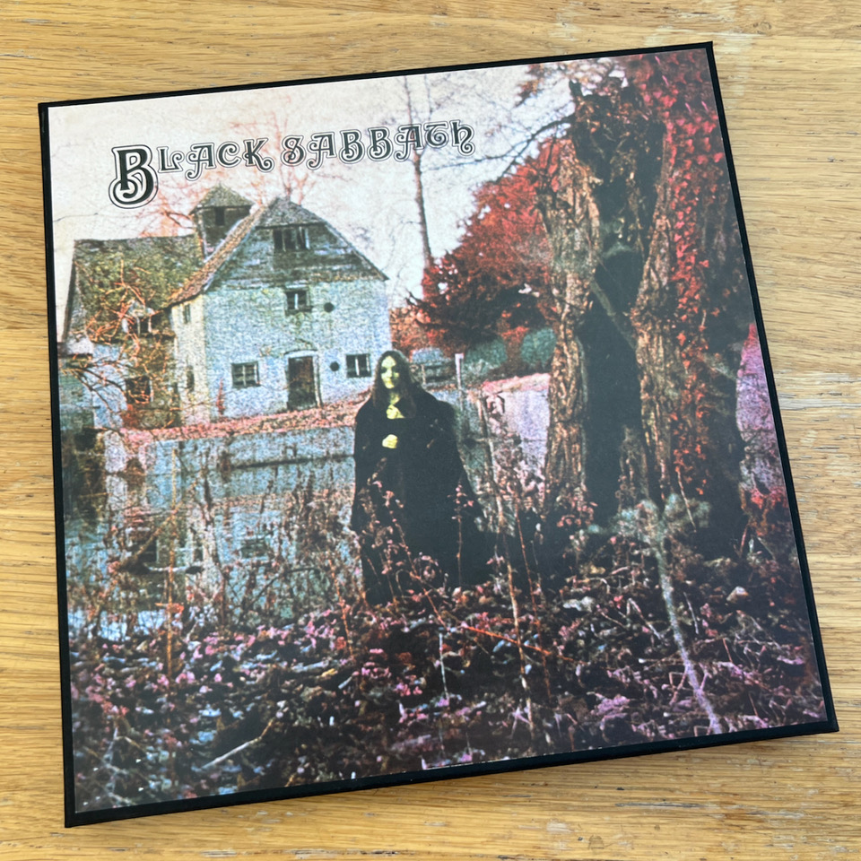 Black Sabbath tape box