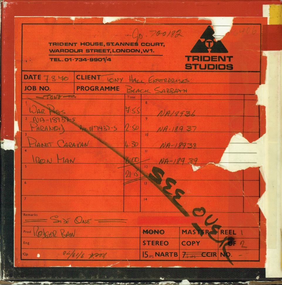 Paranoid notes a