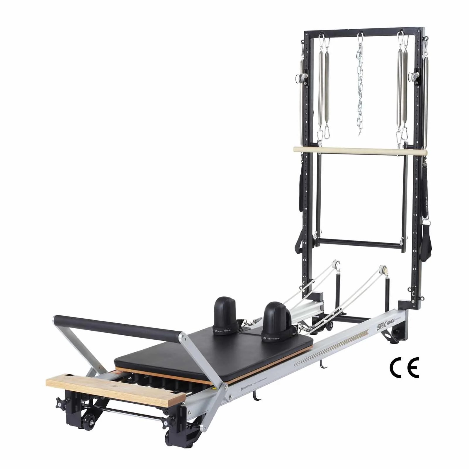 Merrithew SPX Max Plus Reformer, the Merrithew side of the Balanced Body vs Merrithew comparison