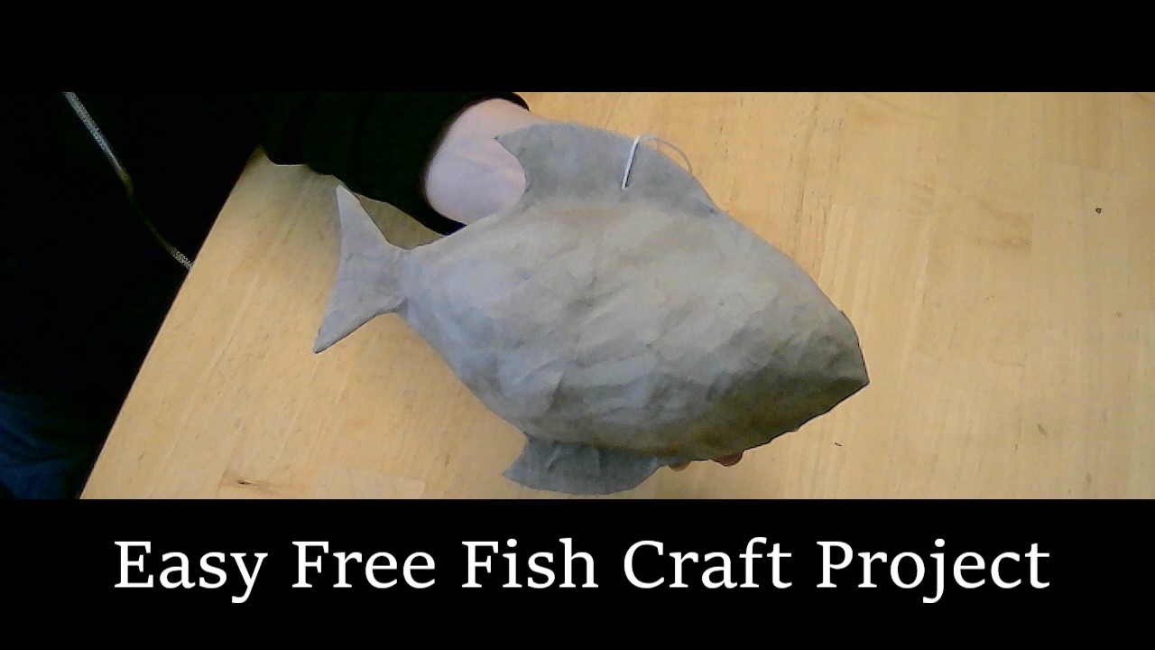 Fast Free Paper Mache Fish ReForm School