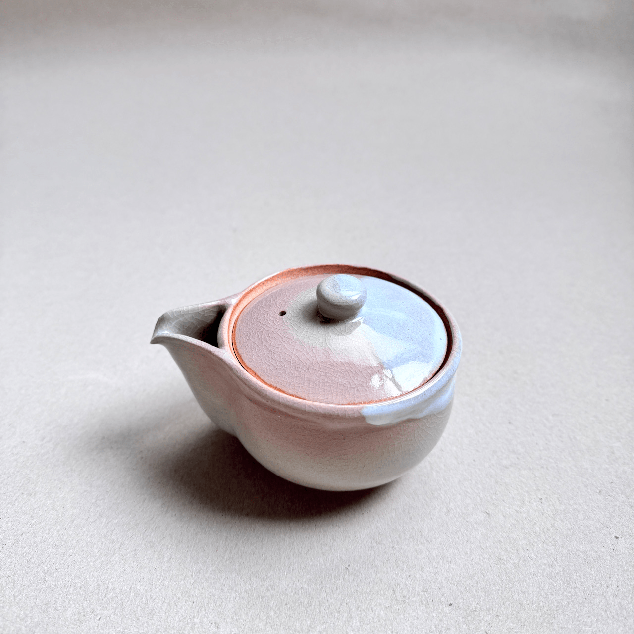 萩燒＿姬萩 宝瓶茶壺