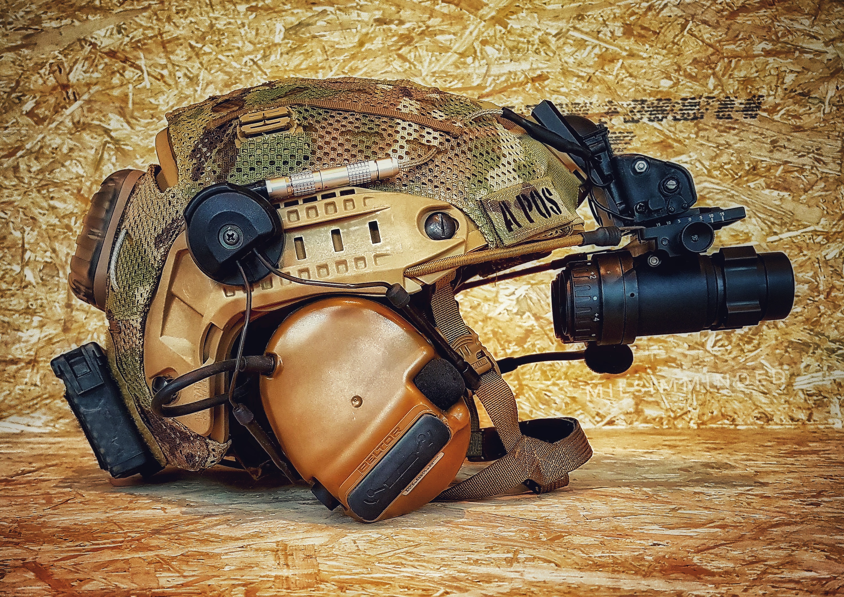 TACTbelgium: Milsimminded's CAG-inspired Lid – The Reptile House