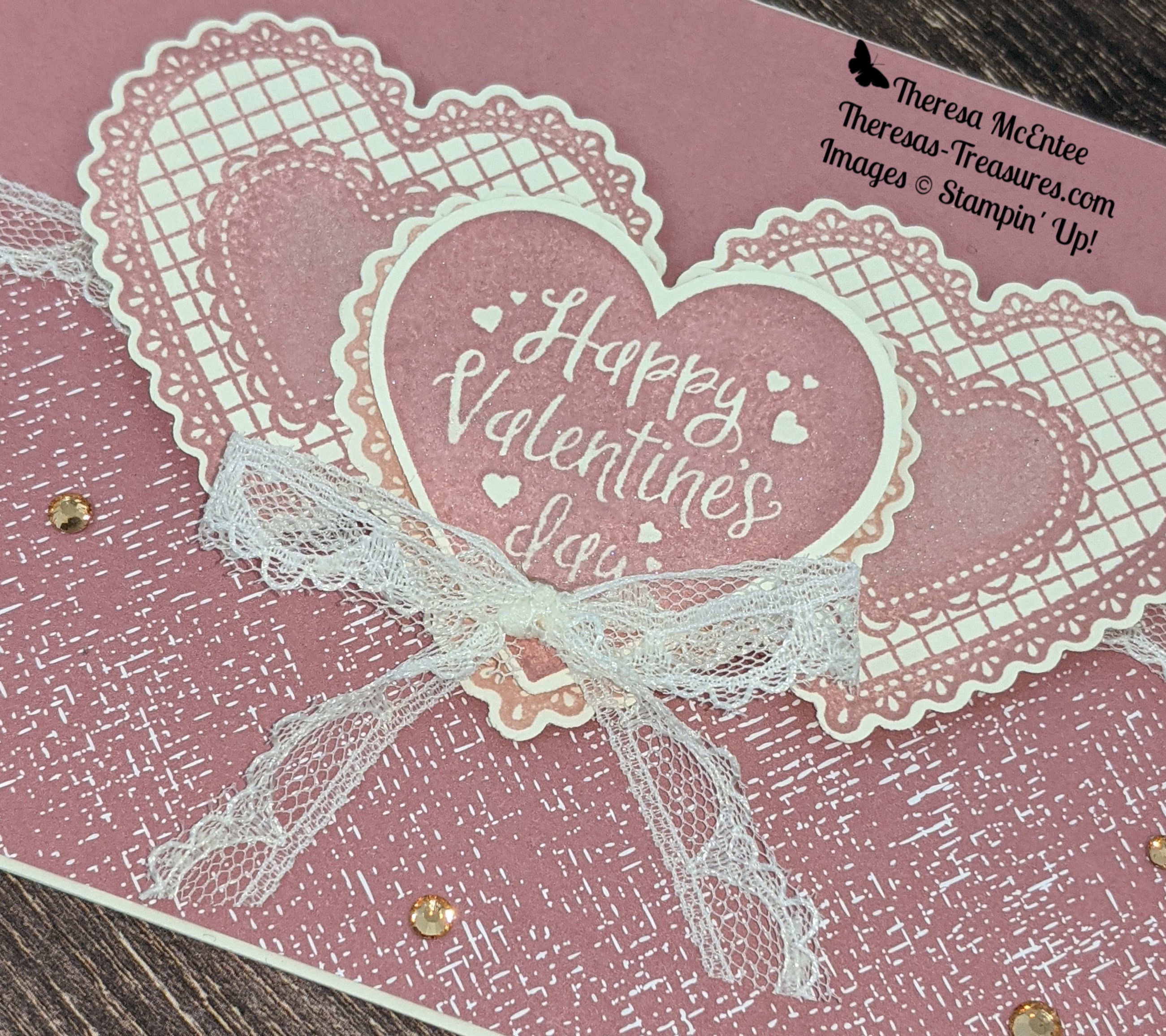 Stampin' Up!® Heartfelt Valentine's Day Greeting - Theresa's