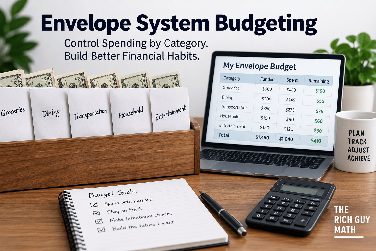 Envelope System Budgeting: How to Control Spending by Category