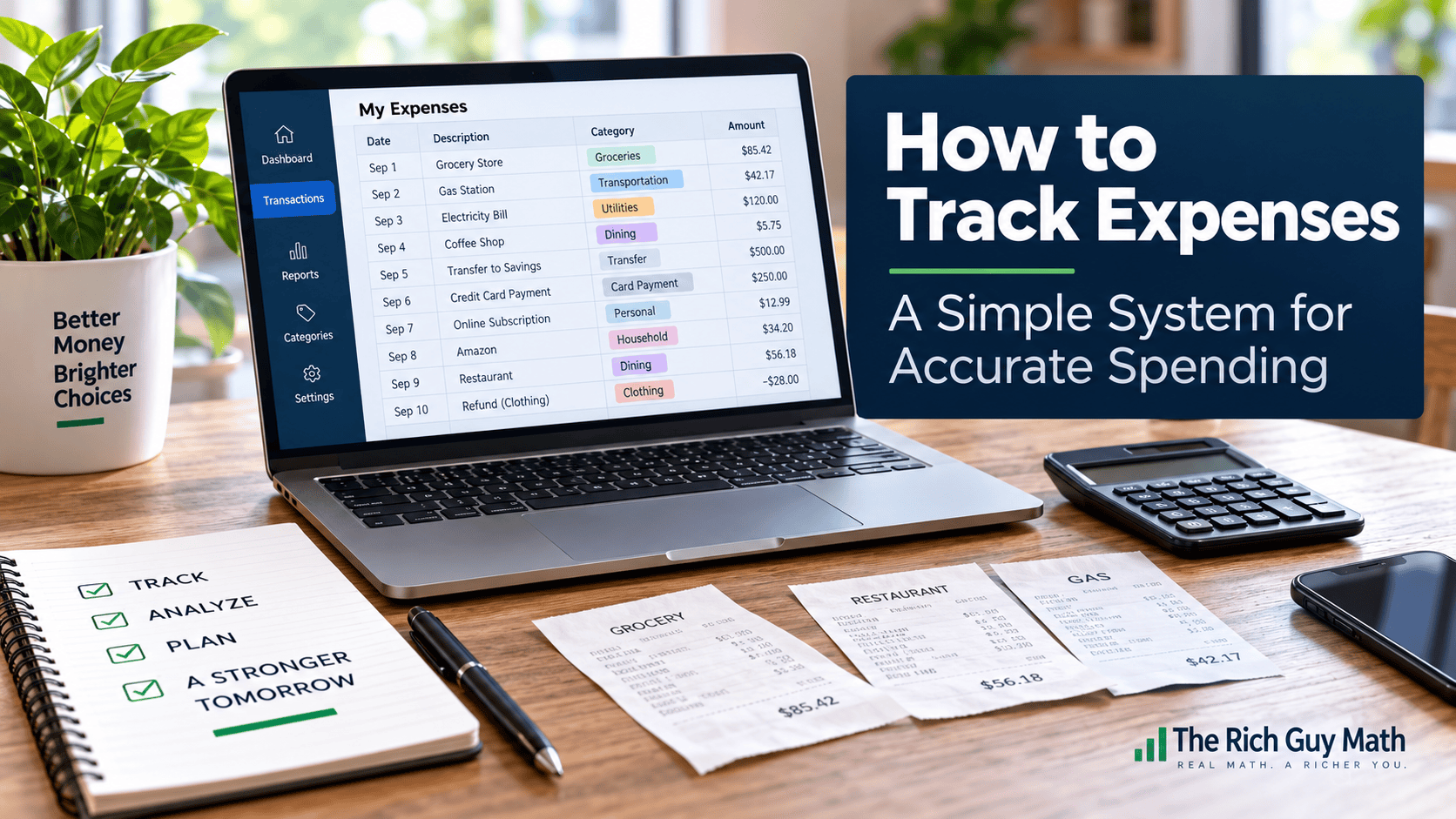 How to Track Expenses: A Simple System for Accurate Spending