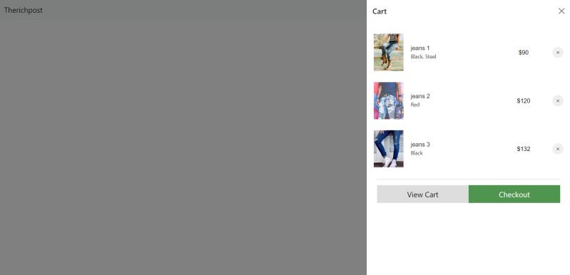 Vuejs Bootstrap 4 Mini Cart Inside Modal Therichpost - Premium Dark Background Gallery - 8K