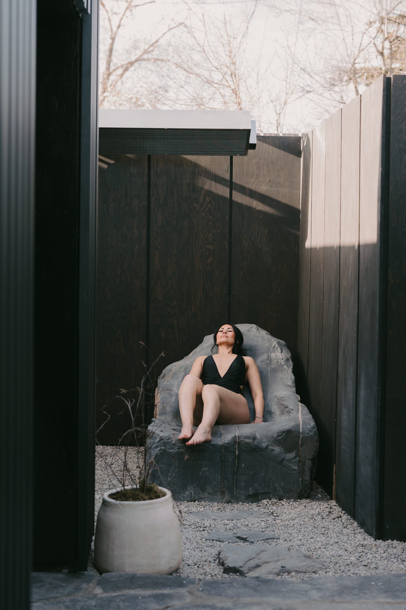 thermae eleven stone heated rock chair private circuit