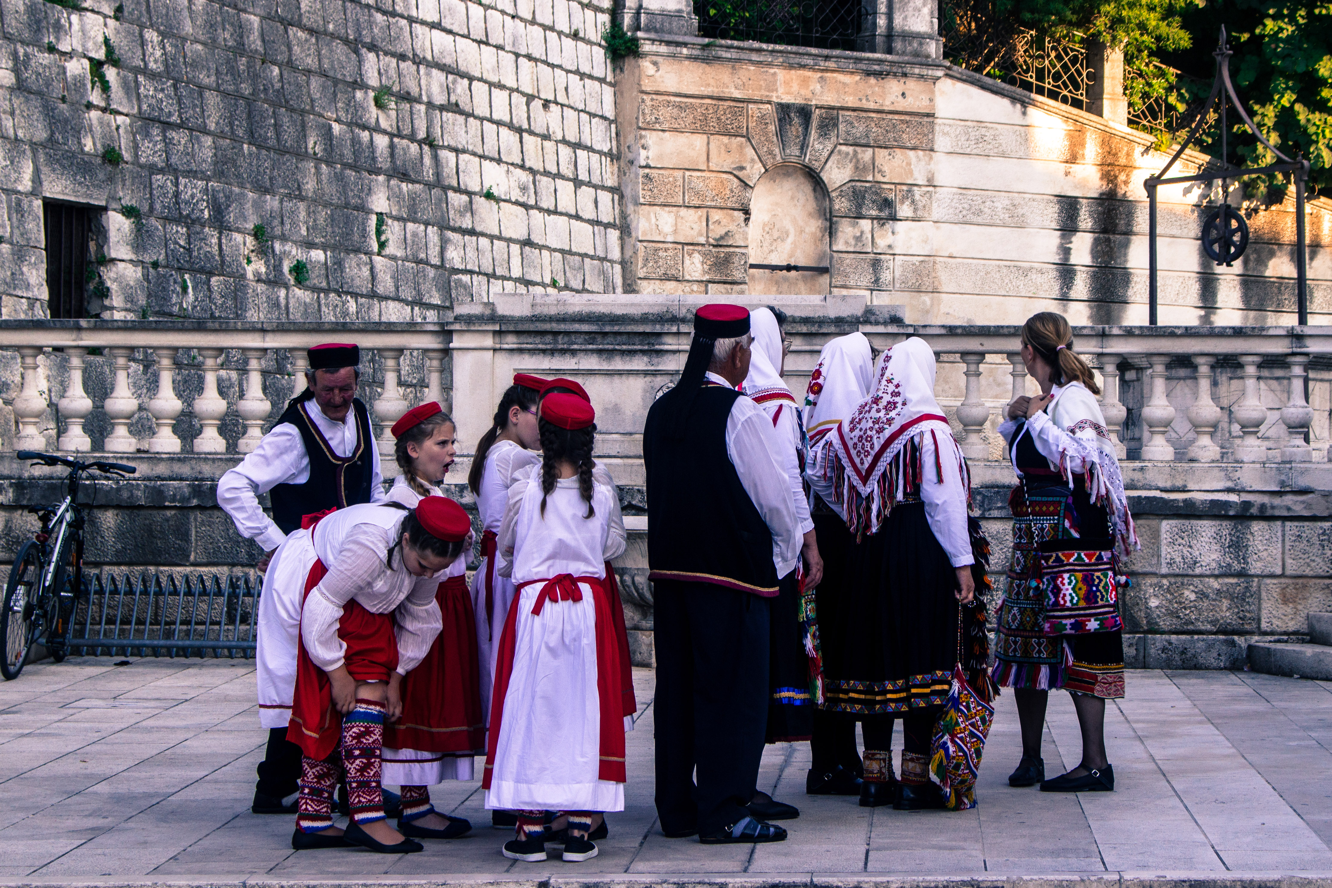 Festival with traditional dance and music