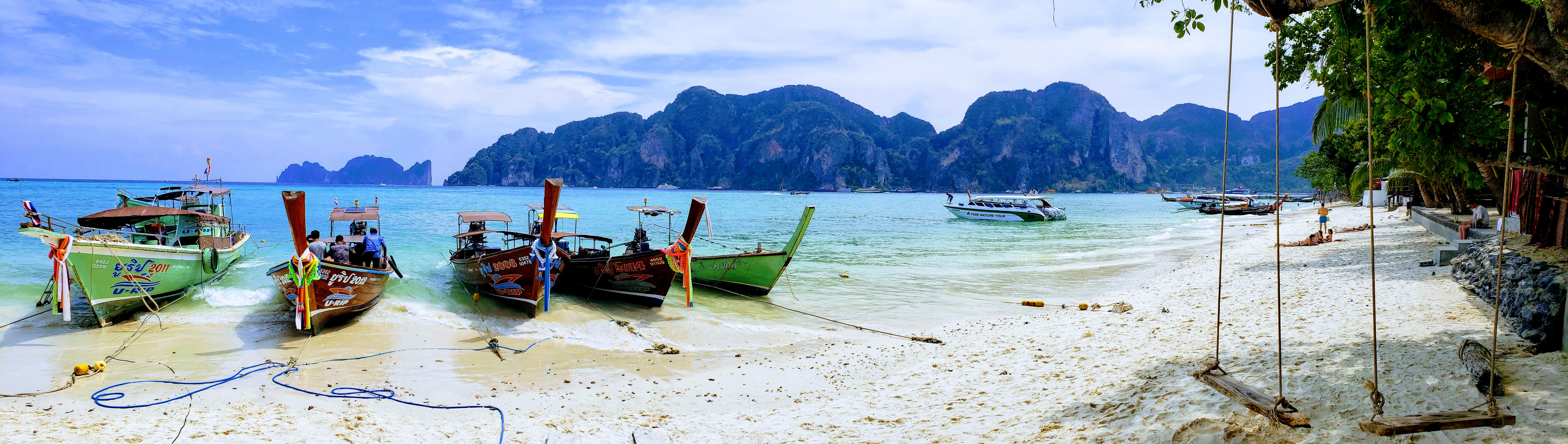 Long Tail Boats > Koh Phi Phi, Thailand > TheRoamingNoodle