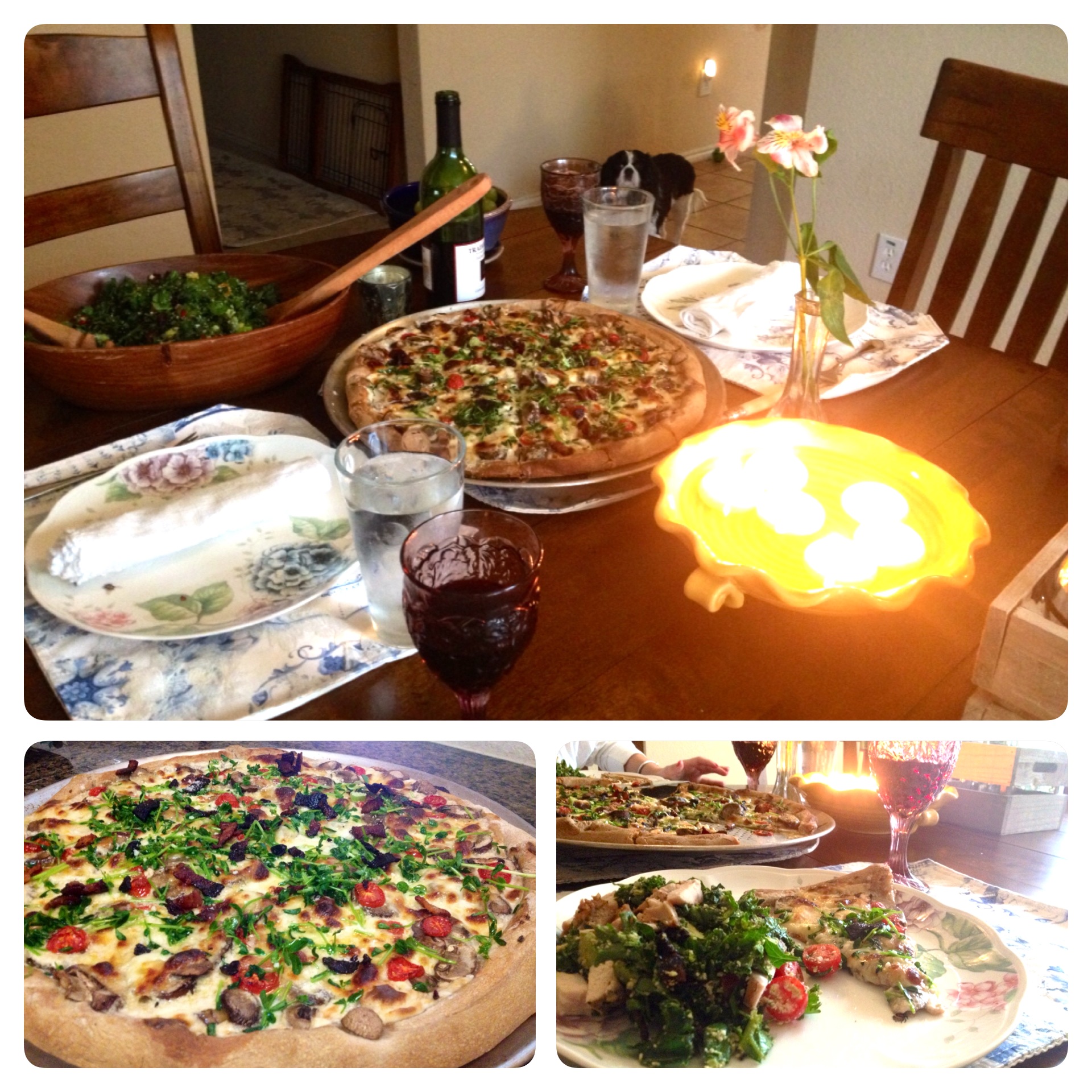 trader joe's pizza night