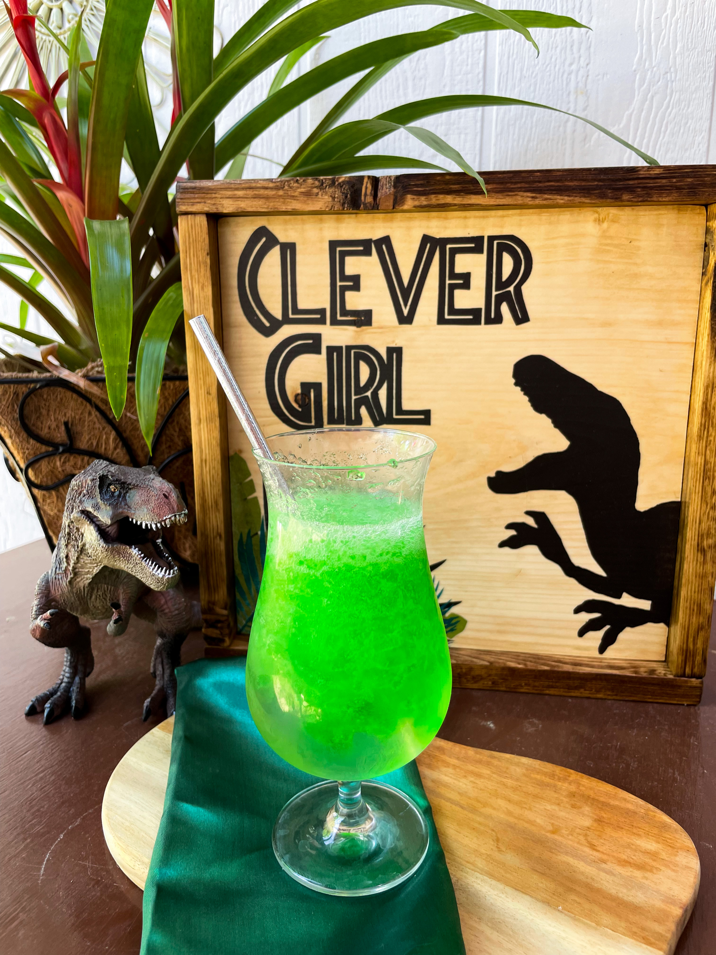 Clever Girl Jurassic Park Drink - The Rose Table