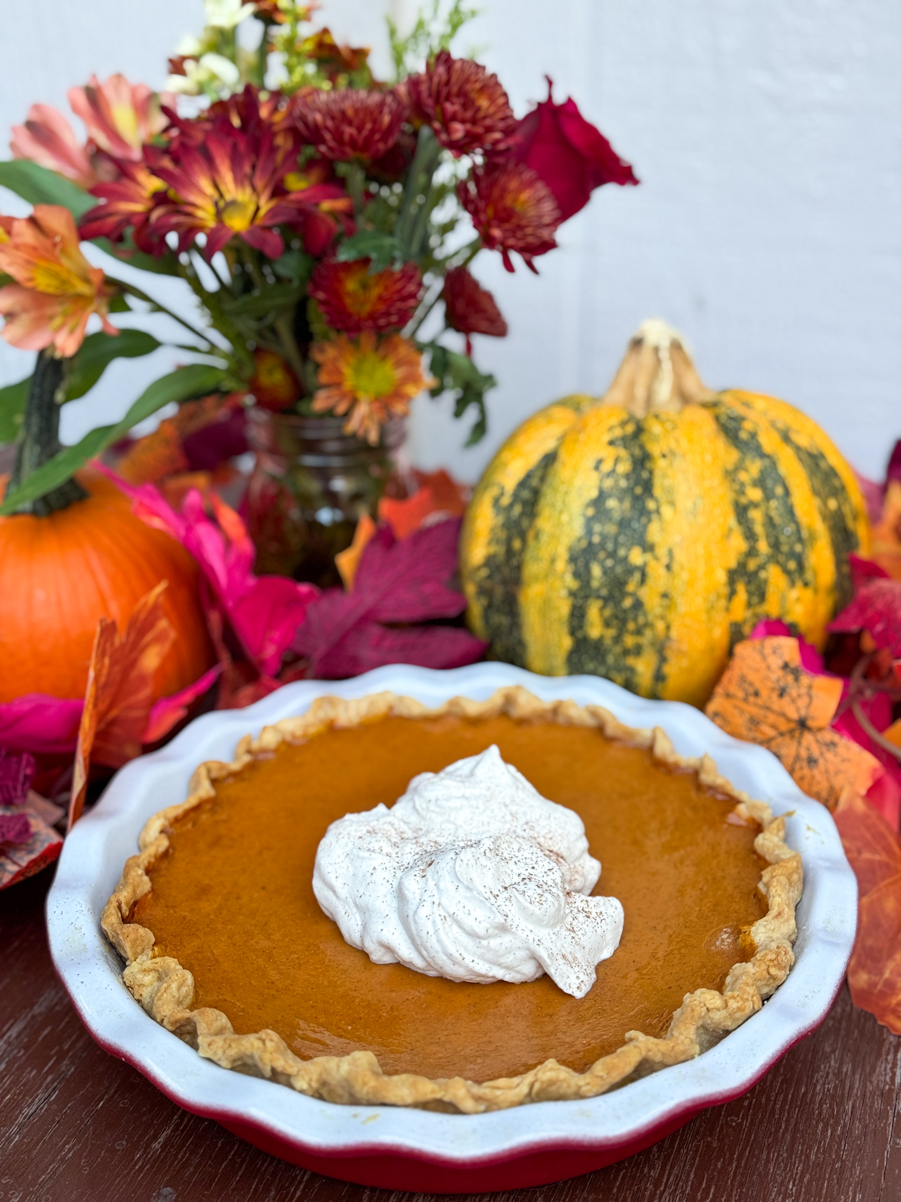 Perfect Pumpkin Pie - The Rose Table Perfect Pumpkin Pie - The Rose Table