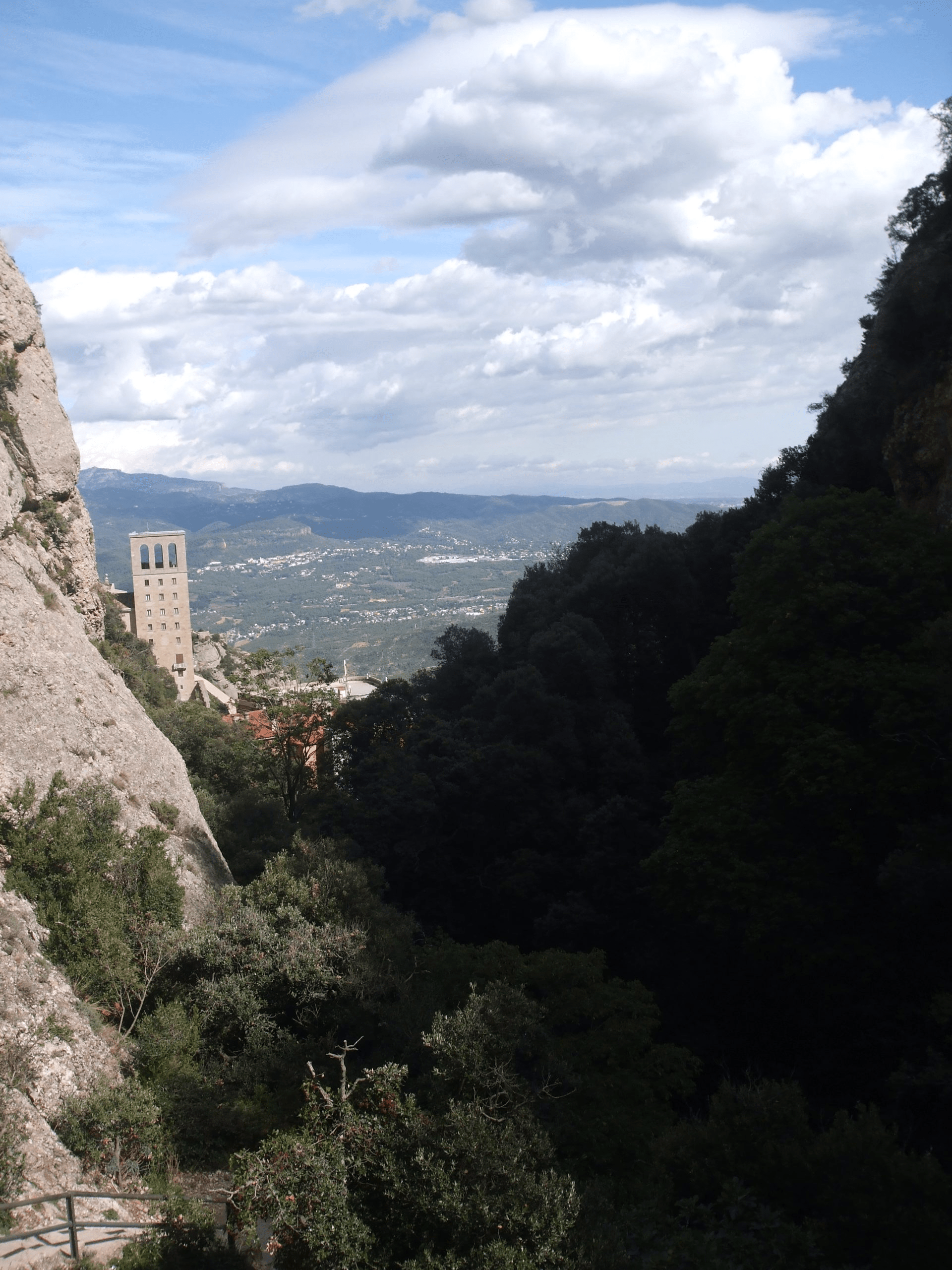 View from Montserrate mountain