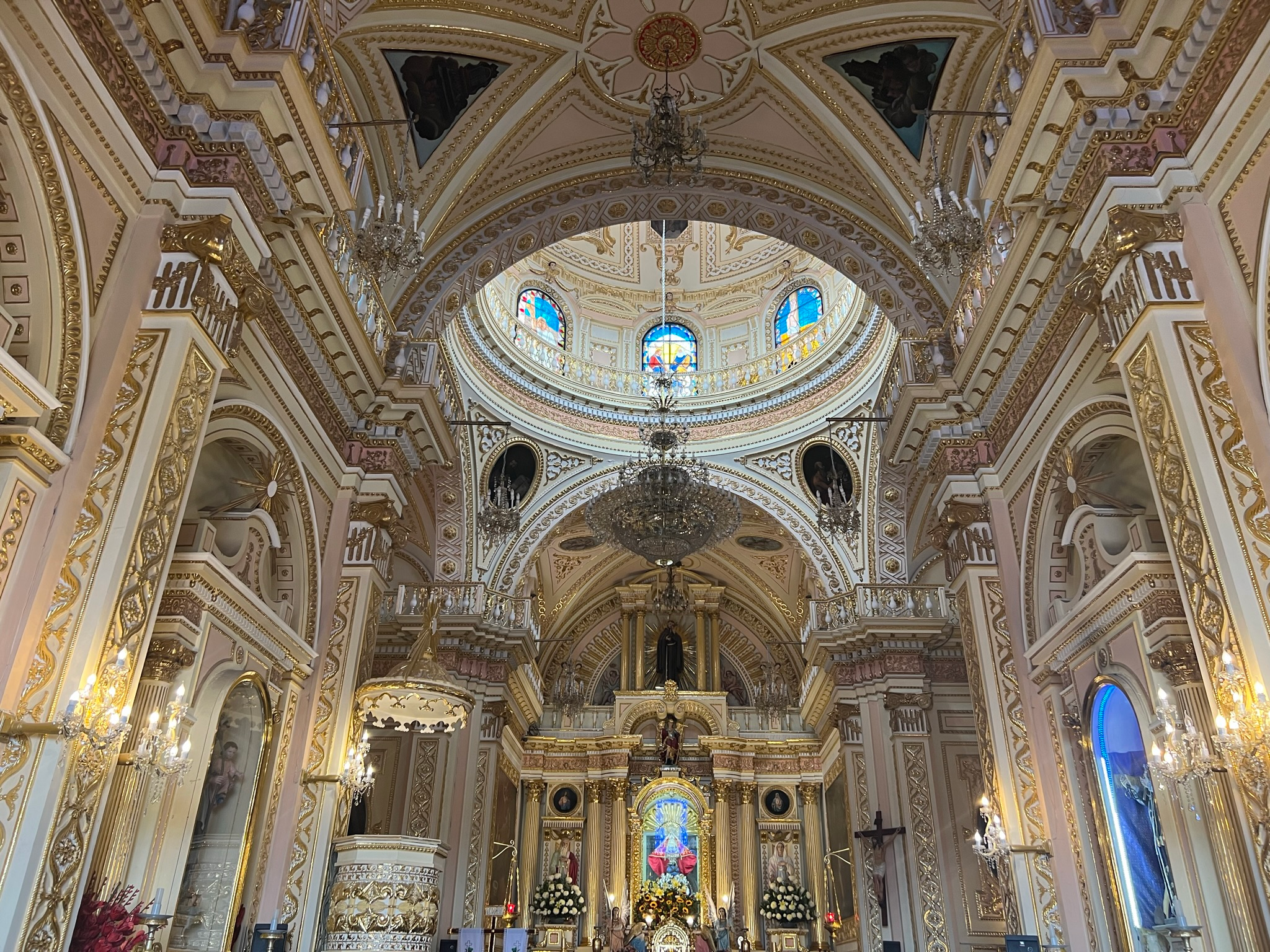 Inside the chapel