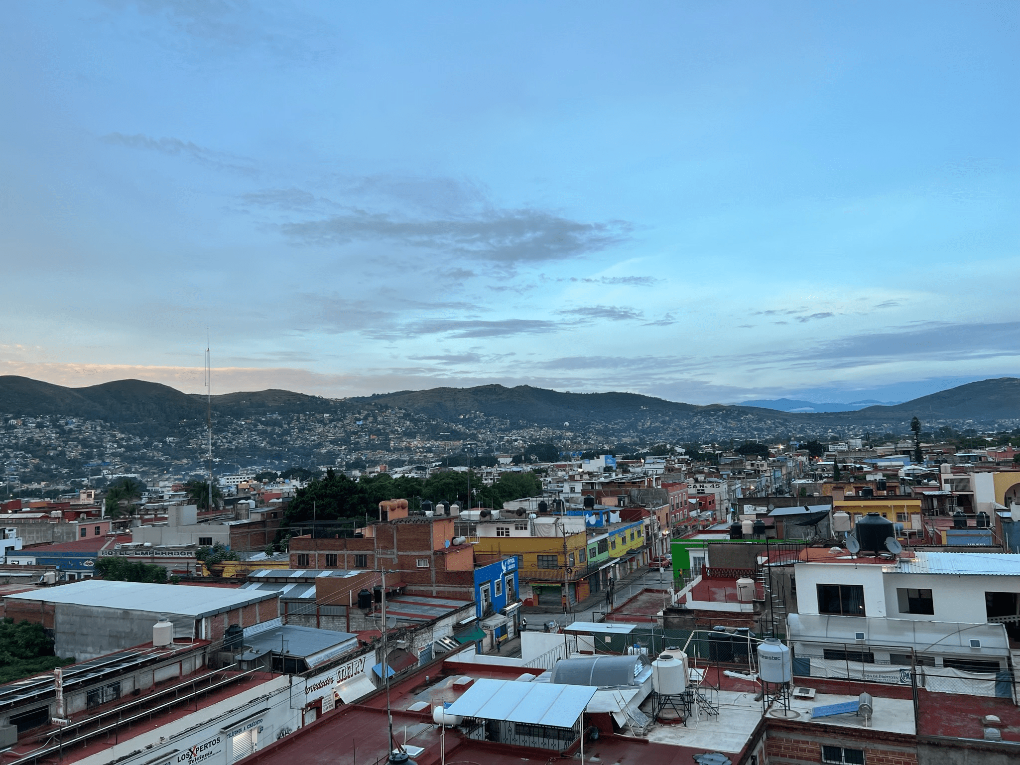 View of the city