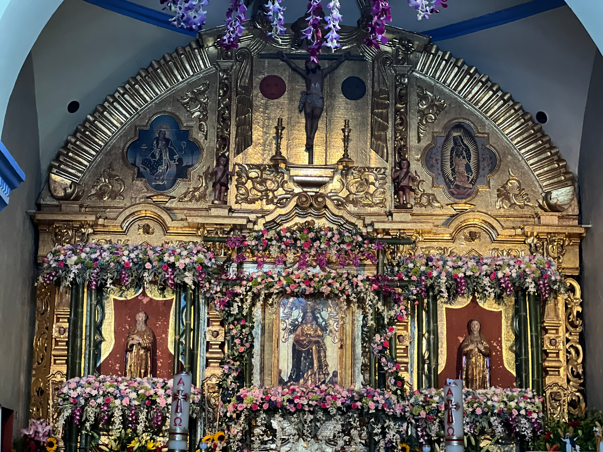 The church's interior