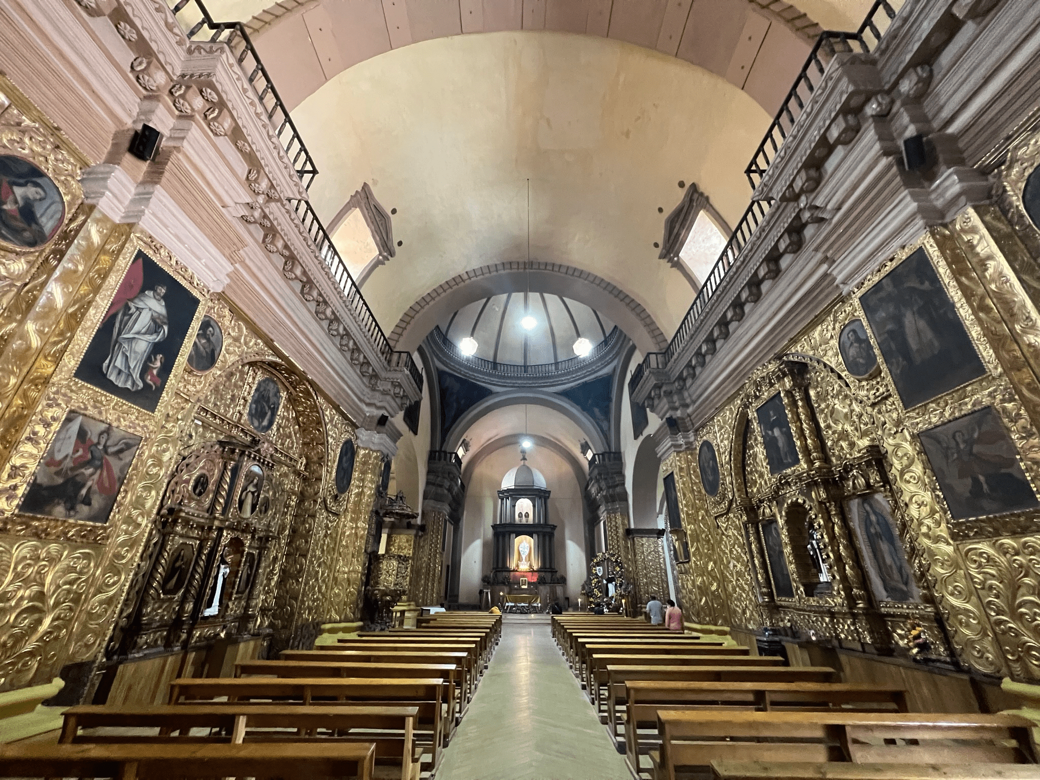 The Church's interior
