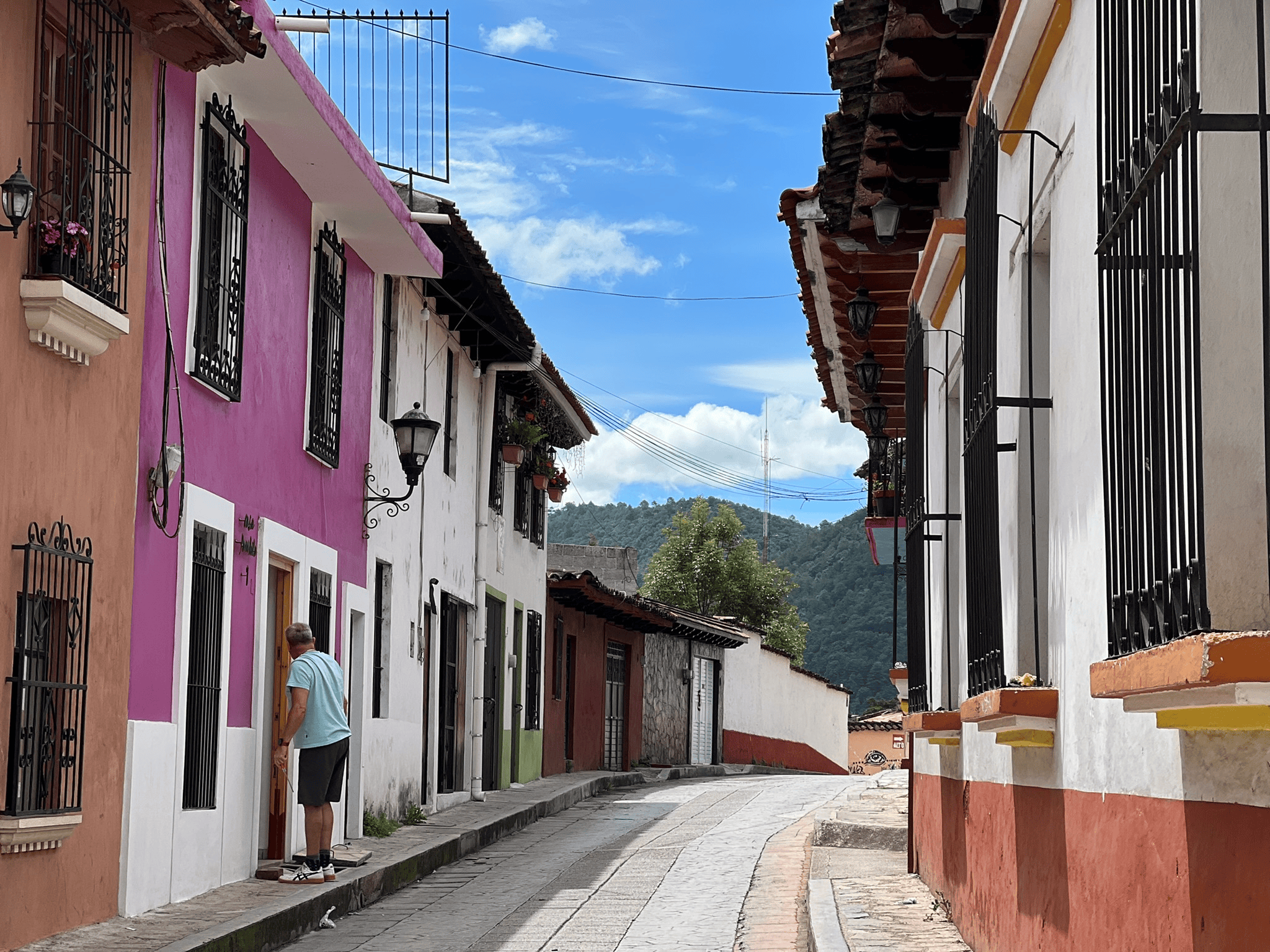 Typical San Cristóbal street