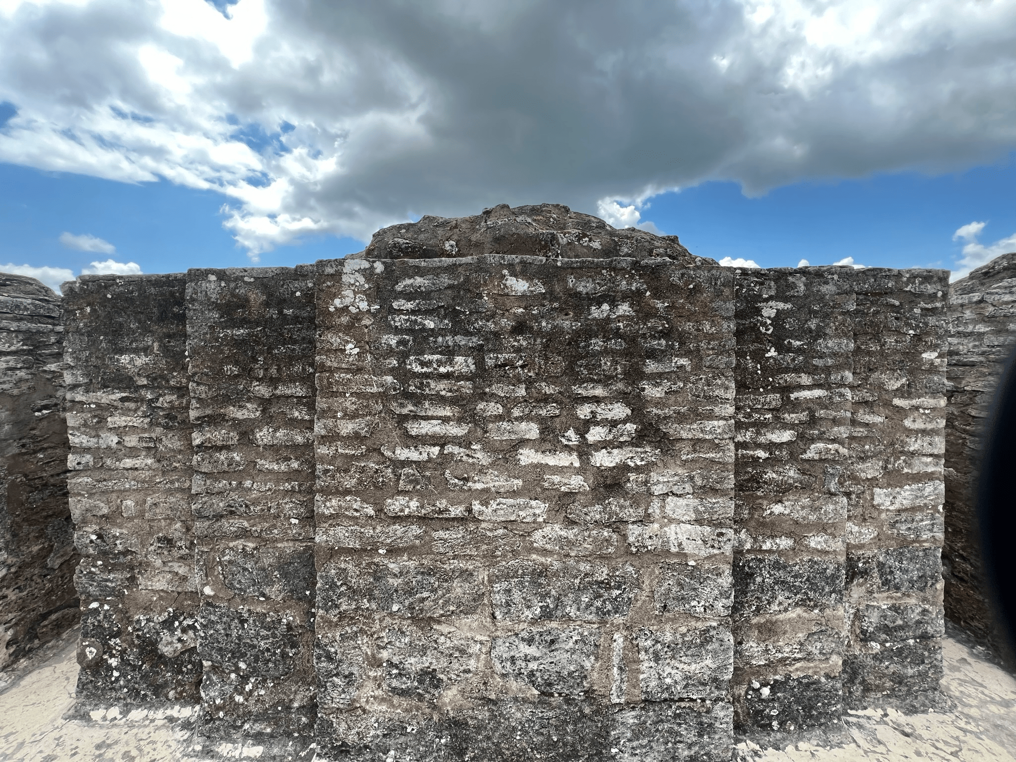 Rooms atop the El Castillo