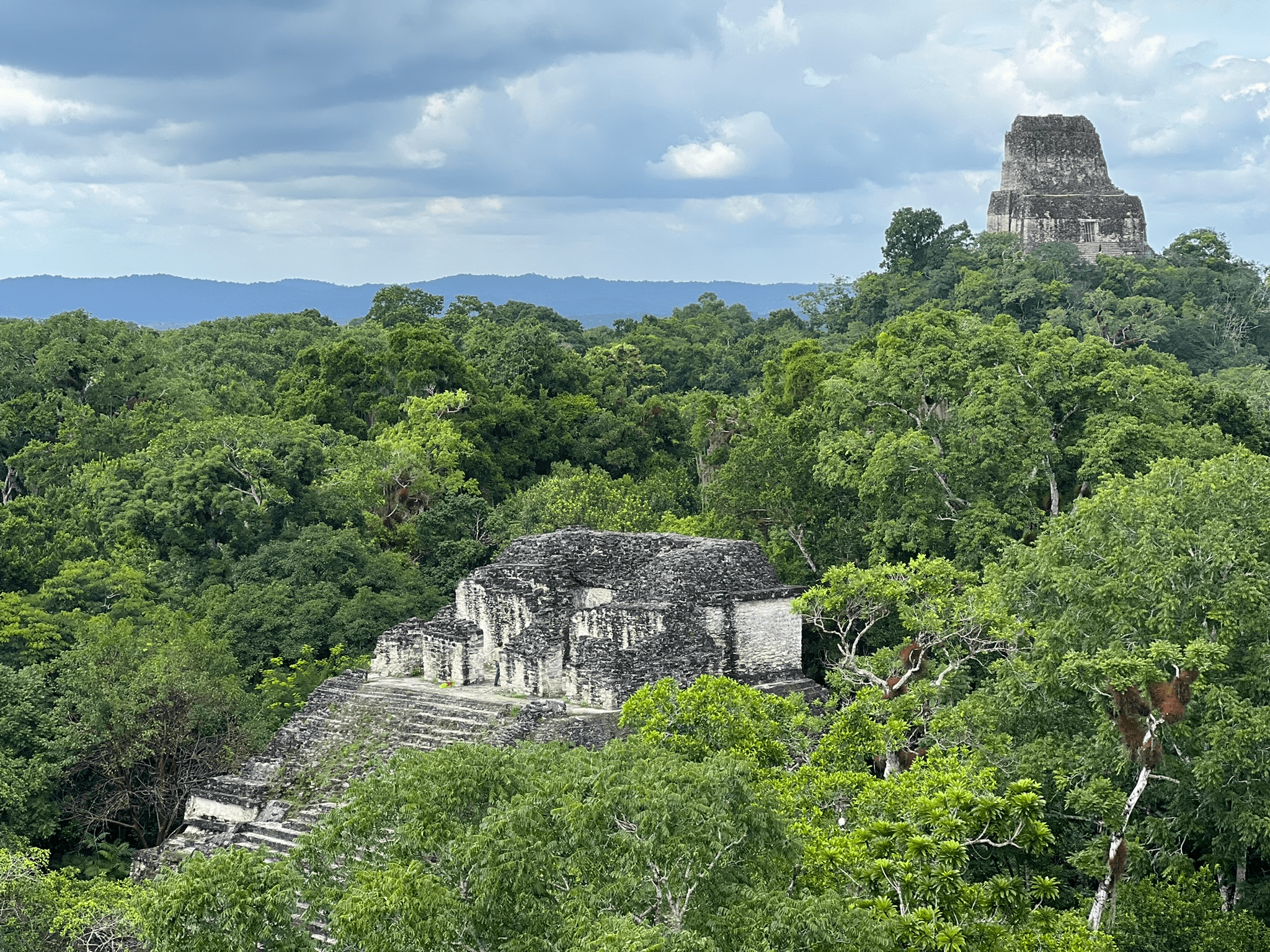 View from Temple V