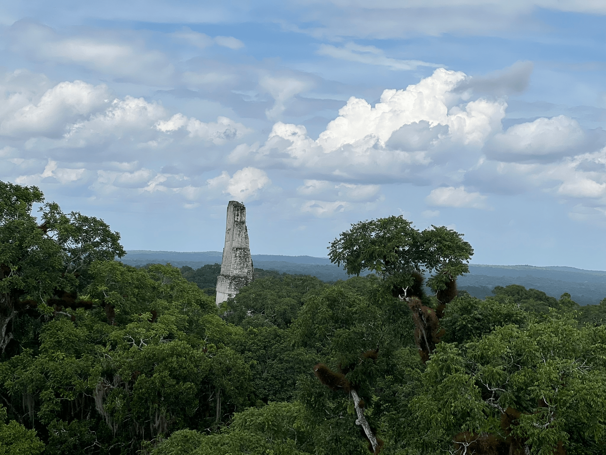 View from Temple V