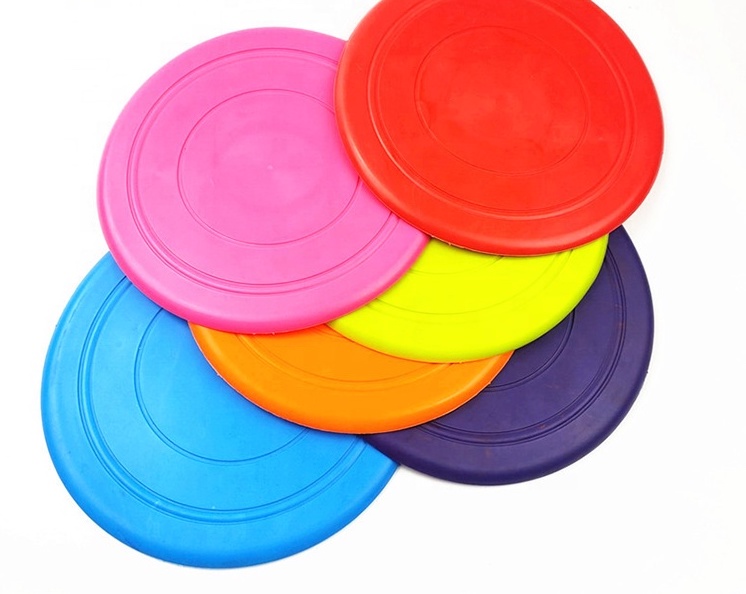 Soft Silicone Frisbee for dogs Rowdy Pets