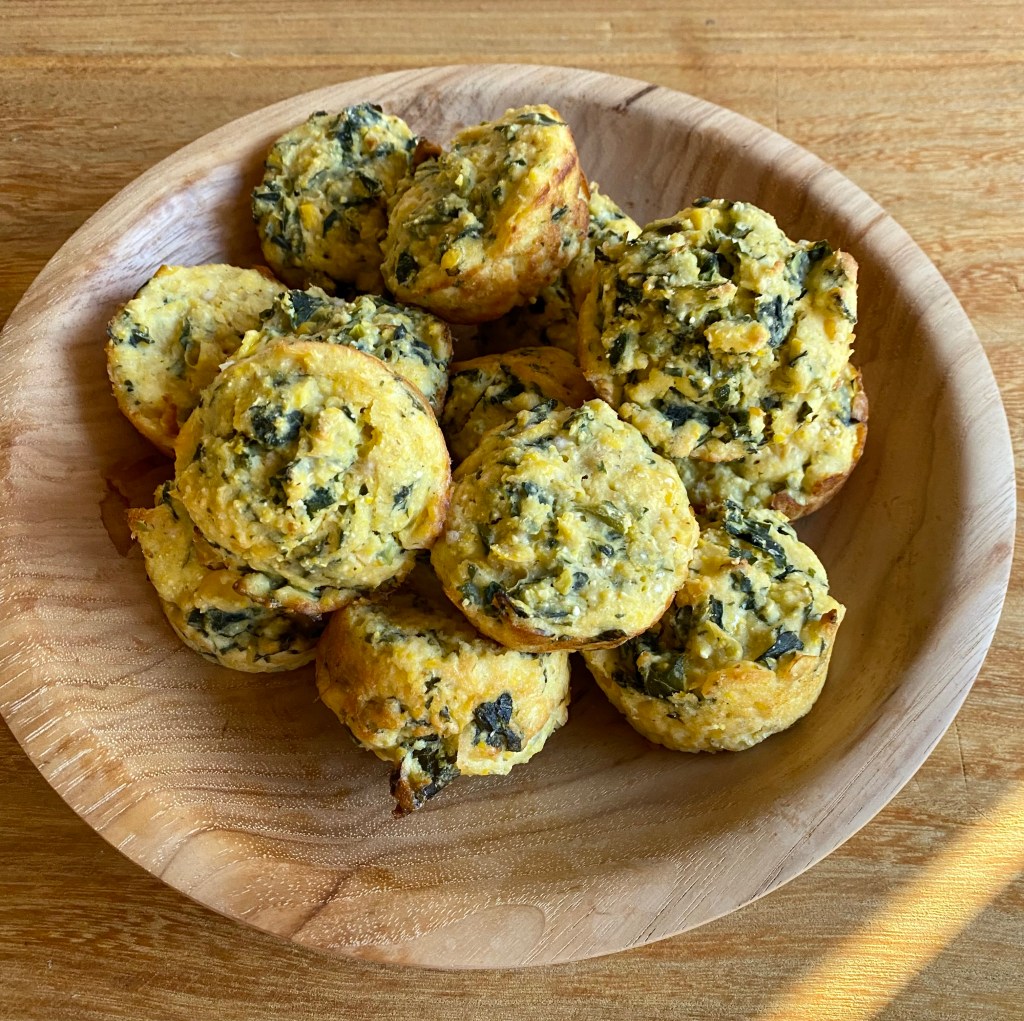 IMG_2041-1024x1021 Collard Cornbread Muffins