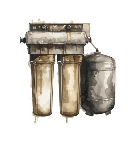 Water filtration system that helps reduce microplastics going in our bodies