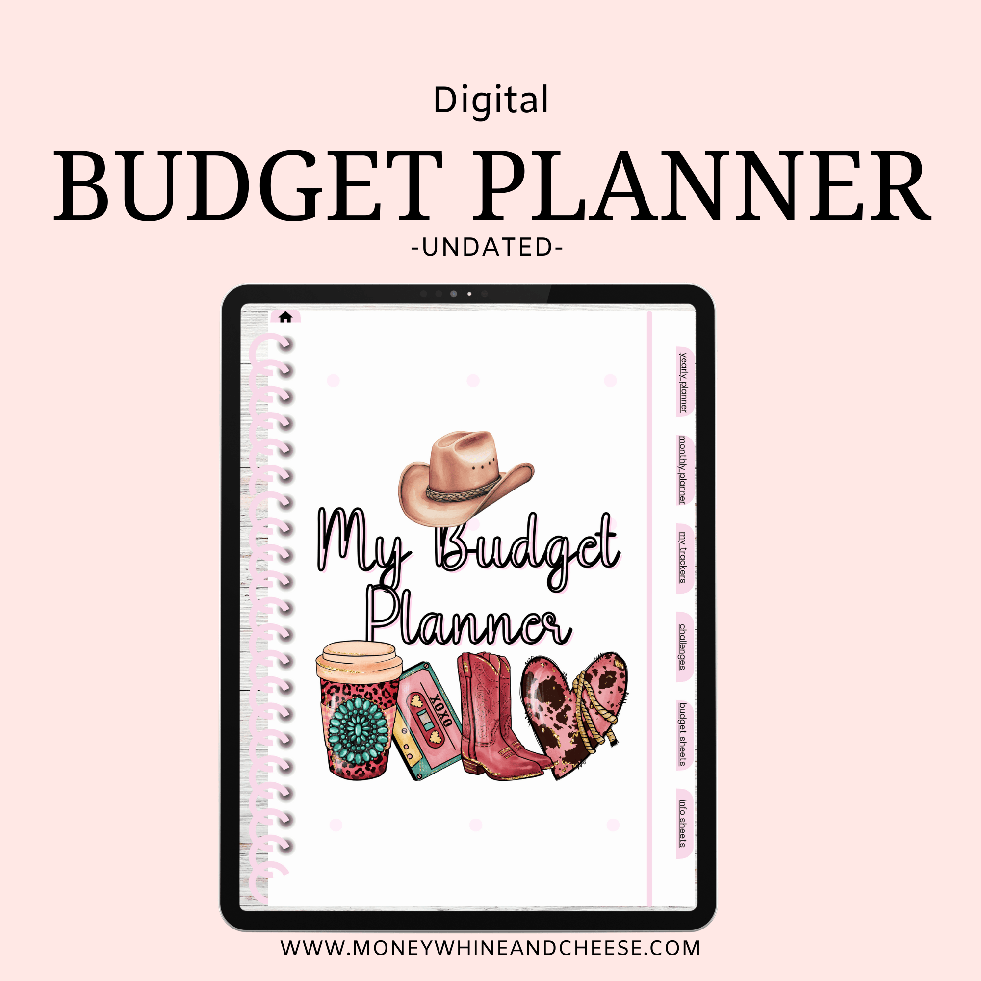 Digital Budget Planner - Make Saving Fun