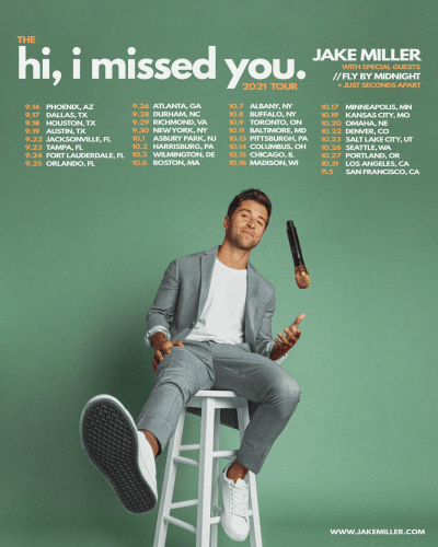 Jake Miller Tour 2021
