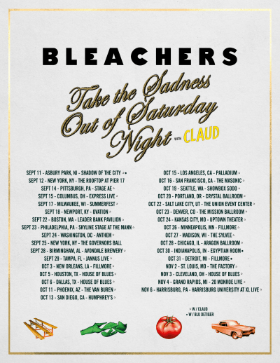 Bleachers 2021 Tour Bleachers 2021 Tour